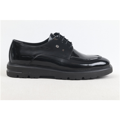 ULUS E-22 FİTİLLİ SİYAH RUGAN EVA LOAFER AYAKKABI