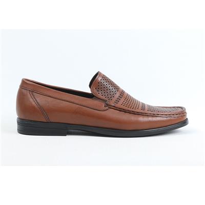 Ulus T-50 Delikli Taba  Loafer Ayakkabi