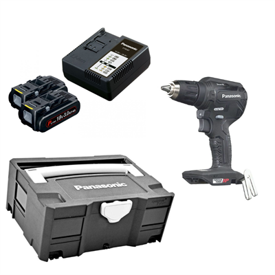 PANASONIC EY1DD1PN2G Akülü Vidalama (18V-3,0Ah Pil Seti - Systainer Çanta)