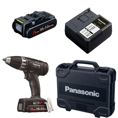 PANASONIC EY7451PN2G Akülü Matkap-Vidalama (18V-3,0Ah Pil Seti - Çanta)