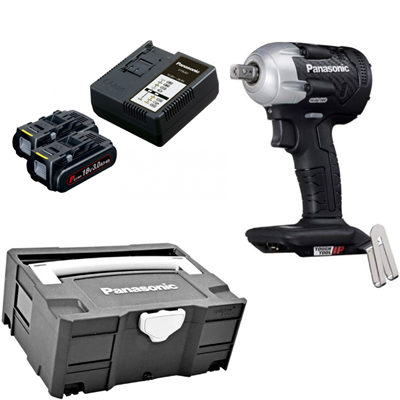 PANASONIC EY75A8PN2G Akülü Somun Sıkma (18V-3,0Ah Pil Seti - Systainer Çanta)