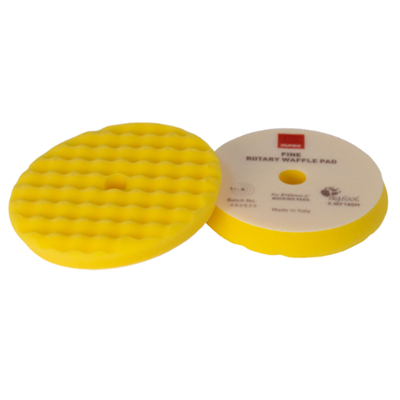 RUPES Rotary İnce Waffle Ped Sarı Ø180 mm
