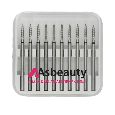 ASBeauty-Elmas K.F-Yivli Oval Mum Alevi-18 mm-Kı