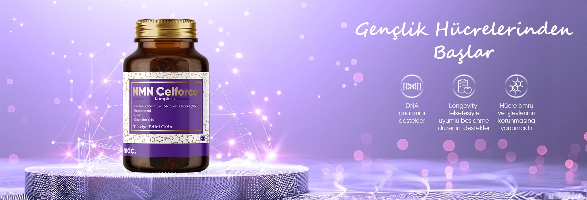 NMN Celforce Compleks + Resveratrol 30 Tablet