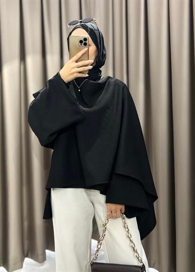 Pelerin Basic- Siyah