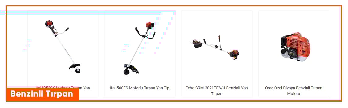 benzinli tırpan nedir? benzinli tırpan