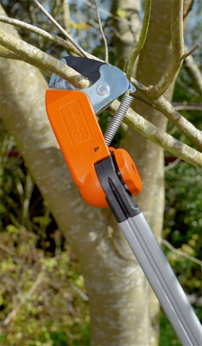 Bahco ATP-230-410 Teleskopik Tepe Budama Makası