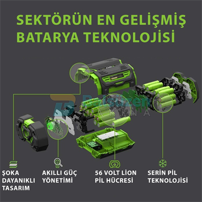 Ego Power BA2800T Lityum Batarya  5.0 Ah 280WH 2P