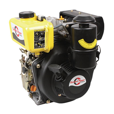 General Power Dizel Tek Motor 10 Hp Frezeli Marşlı İpli