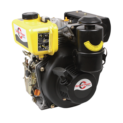 General Power Dizel Tek Motor 14 Hp Kamalı Marşlı İpli