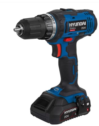 Hyundai HPA202 Akülü Matkap Vidalama 20V (2X2.0Ah Akülü)