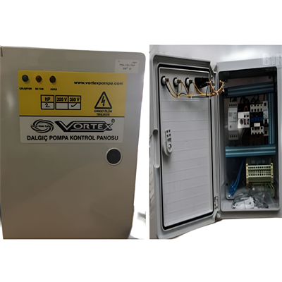 Vortex VRT 2-3HP-400 / Dalgıç Pompa Kumanda Pano Standart Tip