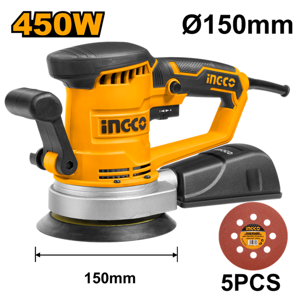 Ingco Orbital Zımpara Makinesi 450 Watt