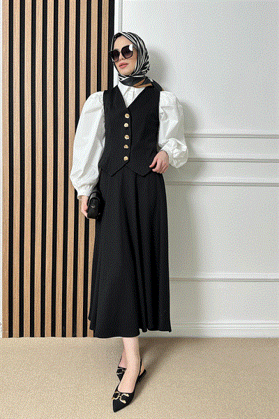 3lü Premium Takım - Siyah