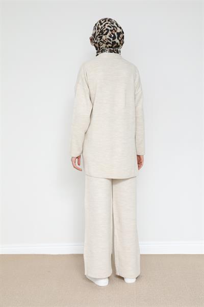 Anvelop Triko Takım - Krem