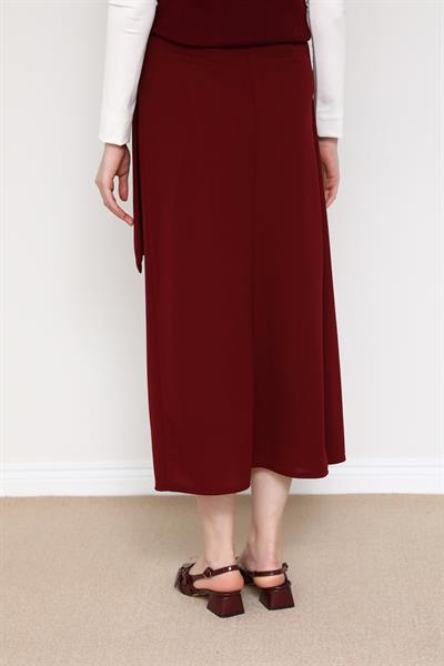 Anvelop Uzun Etek - Bordo
