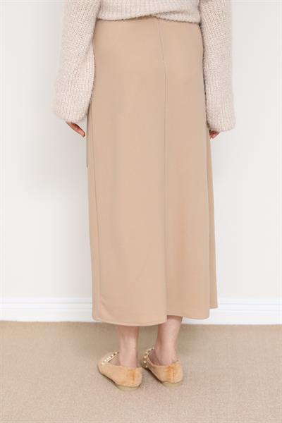 Anvelop Uzun Etek - Krem