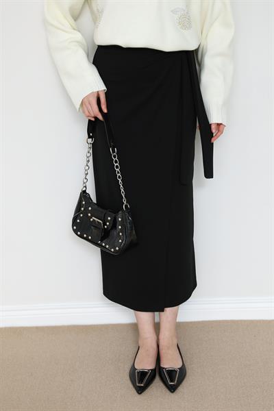 Anvelop Uzun Etek - Siyah