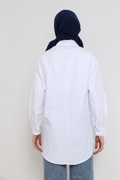 Basic Gömlek - Beyaz