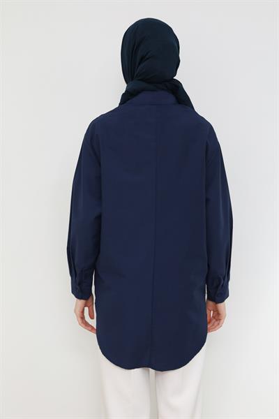 Basic Gömlek - Lacivert