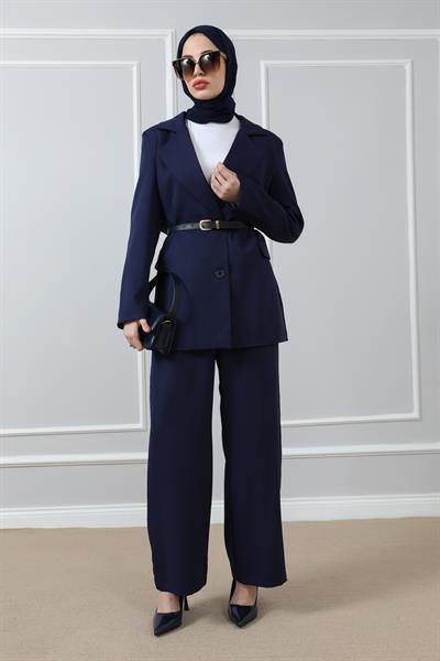Blazer İkili Takım - Lacivert
