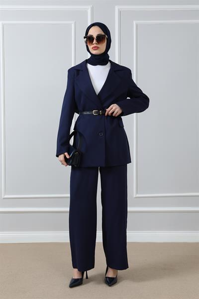 Blazer İkili Takım - Lacivert