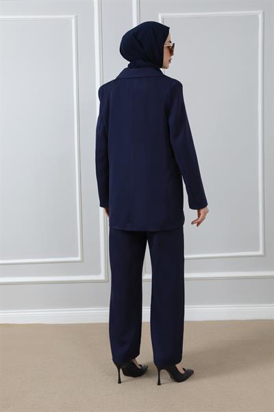 Blazer İkili Takım - Lacivert