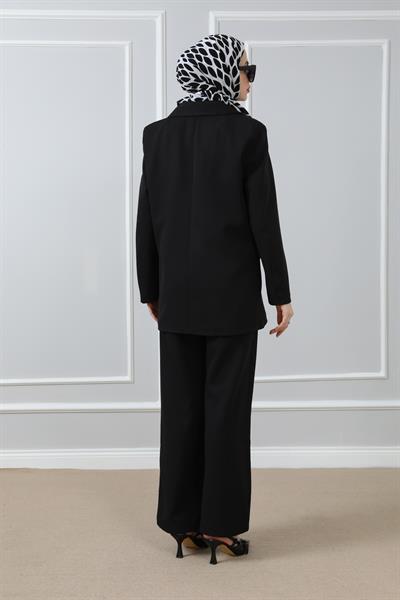 Blazer İkili Takım - Siyah