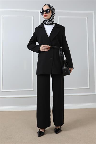 Blazer İkili Takım - Siyah