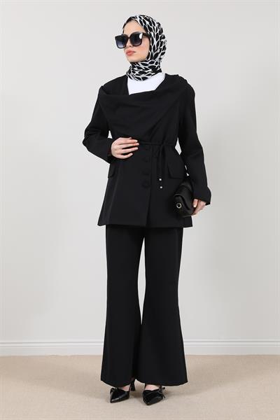 Ceketli Takım - Siyah