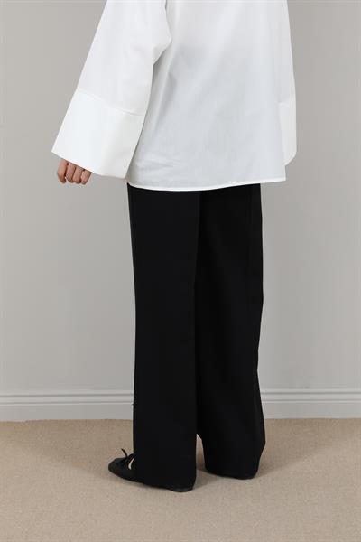 Cepli Palazzo Pantolon - Siyah