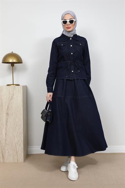 Denim Takım - Lacivert