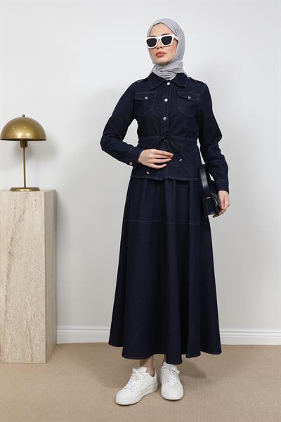 Denim Takım - Lacivert