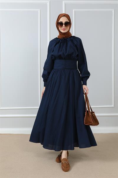 Etek Bluz Takım - Lacivert