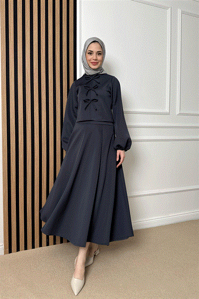 Fiyonklu Scuba Takım - Gri