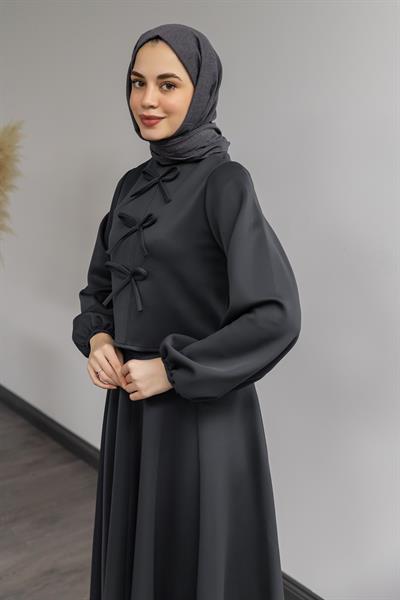 Fiyonklu Scuba Takım - Gri