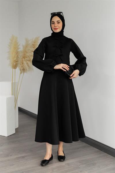 Fiyonklu Scuba Takım - Siyah