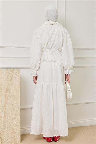 Gofre Takım - BEYAZ