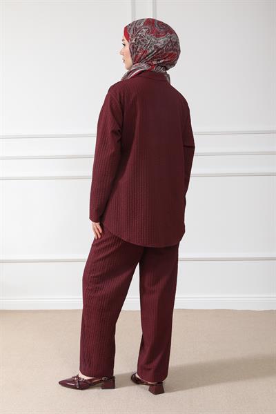 Gofre Takım - Bordo