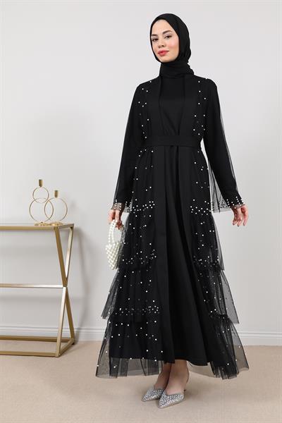 İncili Abiye - Siyah