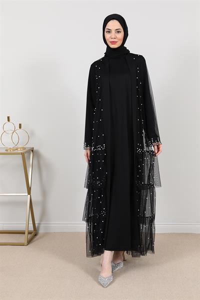 İncili Abiye - Siyah