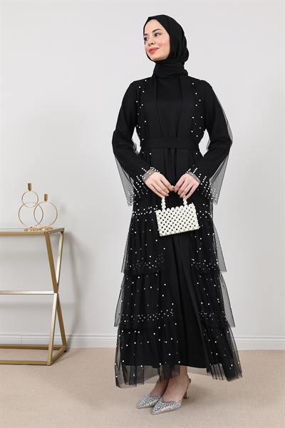 İncili Abiye - Siyah