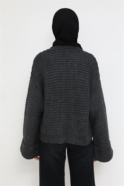 Kol Katlı Kazak - Füme