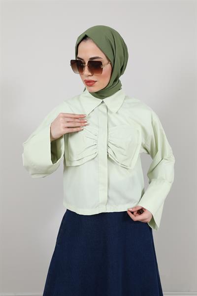 Kurdele Gömlek - YEŞİL