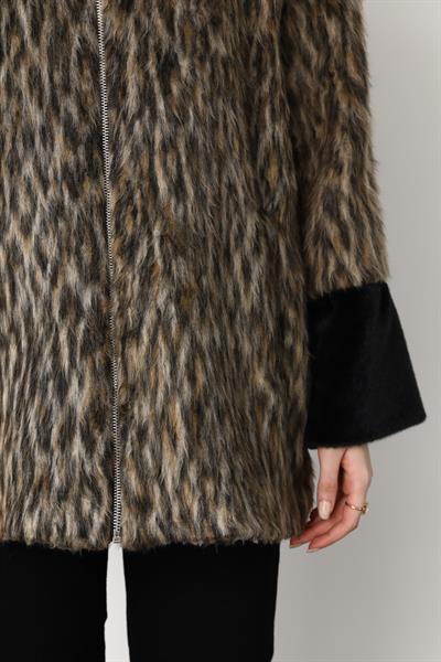 Leopar Kürk Kaban - Vizon