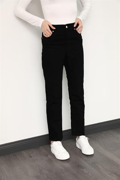 Mom Jean Pantolon - Siyah