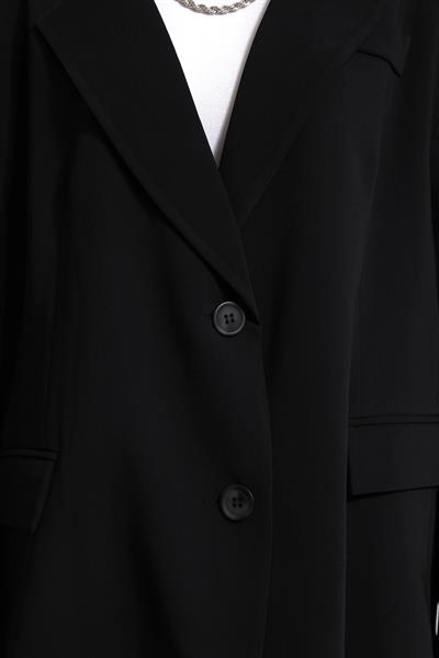 Oversize Blazer Ceket - Siyah