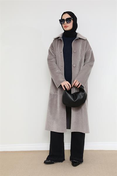 Oversize Kaban - Gri