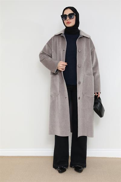 Oversize Kaban - Gri