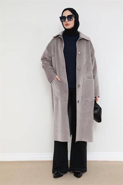 Oversize Kaban - Gri